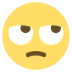 face with rolling eyes on platform EmojiTwo
