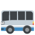bus on platform EmojiTwo
