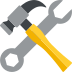 hammer and wrench on platform EmojiTwo