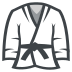 martial arts uniform on platform EmojiTwo
