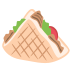 stuffed flatbread on platform EmojiTwo