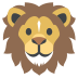 lion face on platform EmojiTwo