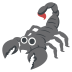 scorpion on platform EmojiTwo
