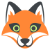 fox face on platform EmojiTwo