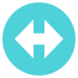 left-right arrow on platform EmojiTwo