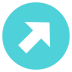 up-right arrow on platform EmojiTwo