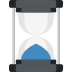 hourglass on platform EmojiTwo