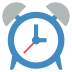 alarm clock on platform EmojiTwo