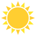 sun on platform EmojiTwo