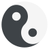 yin yang on platform EmojiTwo