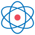 atom symbol on platform EmojiTwo