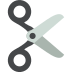 scissors on platform EmojiTwo