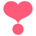 heavy heart exclamation mark ornament on platform EmojiTwo