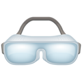 goggles on platform Emojipedia