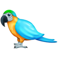 parrot on platform Emojipedia