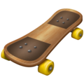 skateboard on platform Emojipedia