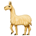 llama on platform Emojipedia