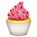 cupcake on platform Emojipedia