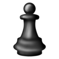 chess pawn on platform Emojipedia