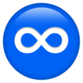 infinity on platform Emojipedia