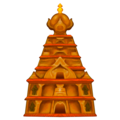 hindu temple on platform Emojipedia