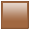 brown square on platform Emojipedia