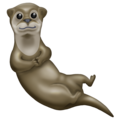 otter on platform Emojipedia