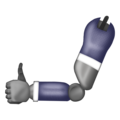 mechanical arm on platform Emojipedia