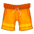 shorts on platform Emojipedia