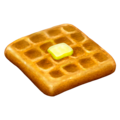 waffle on platform Emojipedia