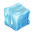 ice cube on platform Emojipedia