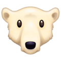polar bear on platform Emojipedia