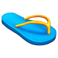 thong sandal on platform Emojipedia