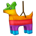 piñata on platform Emojipedia
