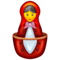 nesting dolls on platform Emojipedia