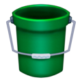 bucket on platform Emojipedia