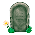 headstone on platform Emojipedia