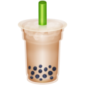 bubble tea on platform Emojipedia