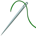 sewing needle on platform Emojipedia