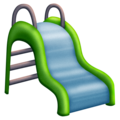 playground slide on platform Emojipedia