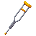 crutch on platform Emojipedia