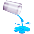 pouring liquid on platform Emojipedia