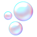 bubbles on platform Emojipedia