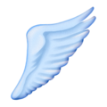 wing on platform Emojipedia