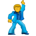man dancing on platform Emojipedia