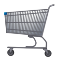 shopping trolley on platform Emojipedia