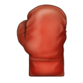 boxing glove on platform Emojipedia