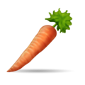 carrot on platform Emojipedia