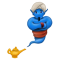 genie on platform Emojipedia