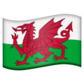 flag: Wales on platform Emojipedia